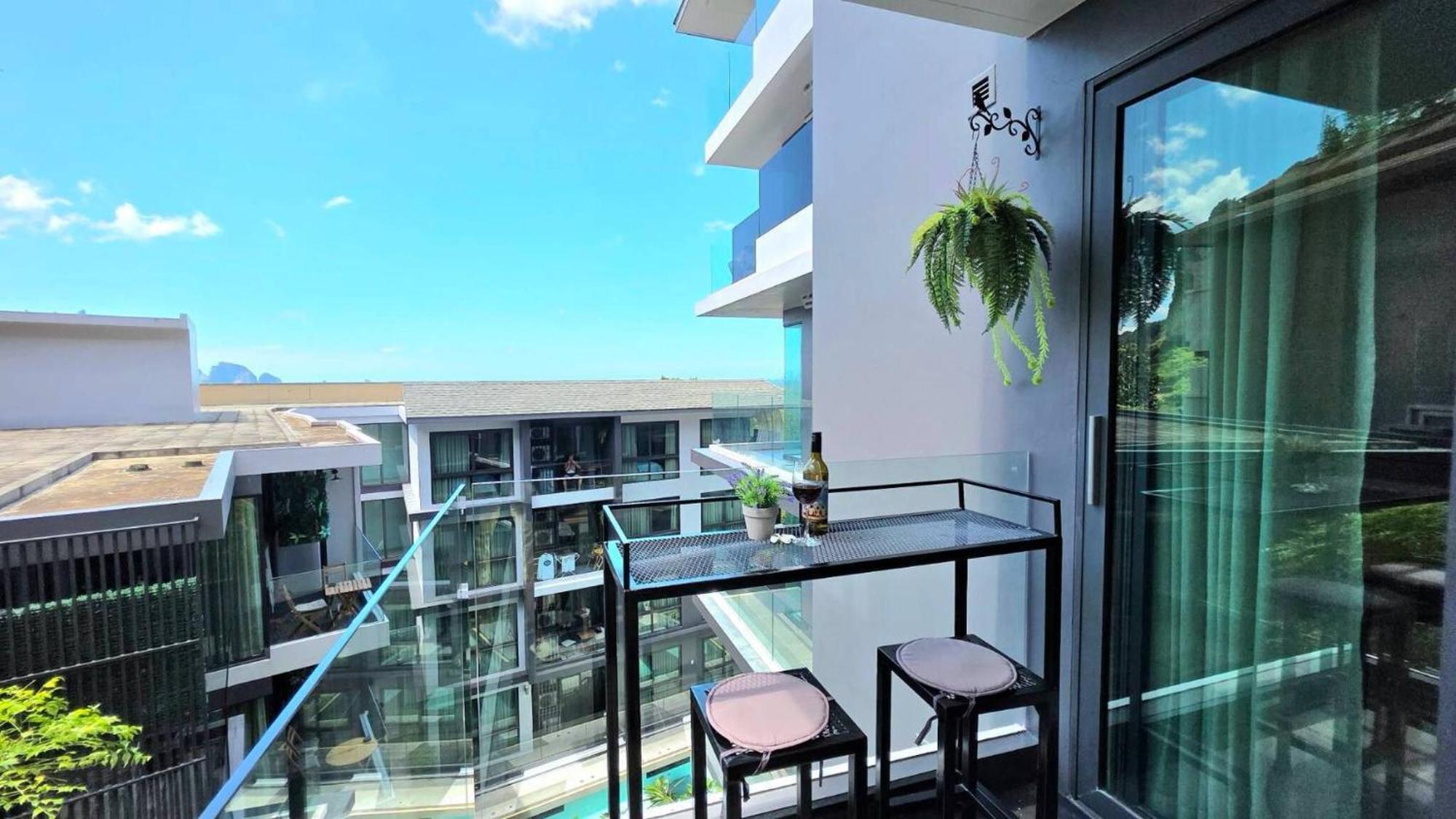 Room In Apartment - A301- Forest View Corner Unit 1Br-1Bath Ao Nang Buitenkant foto