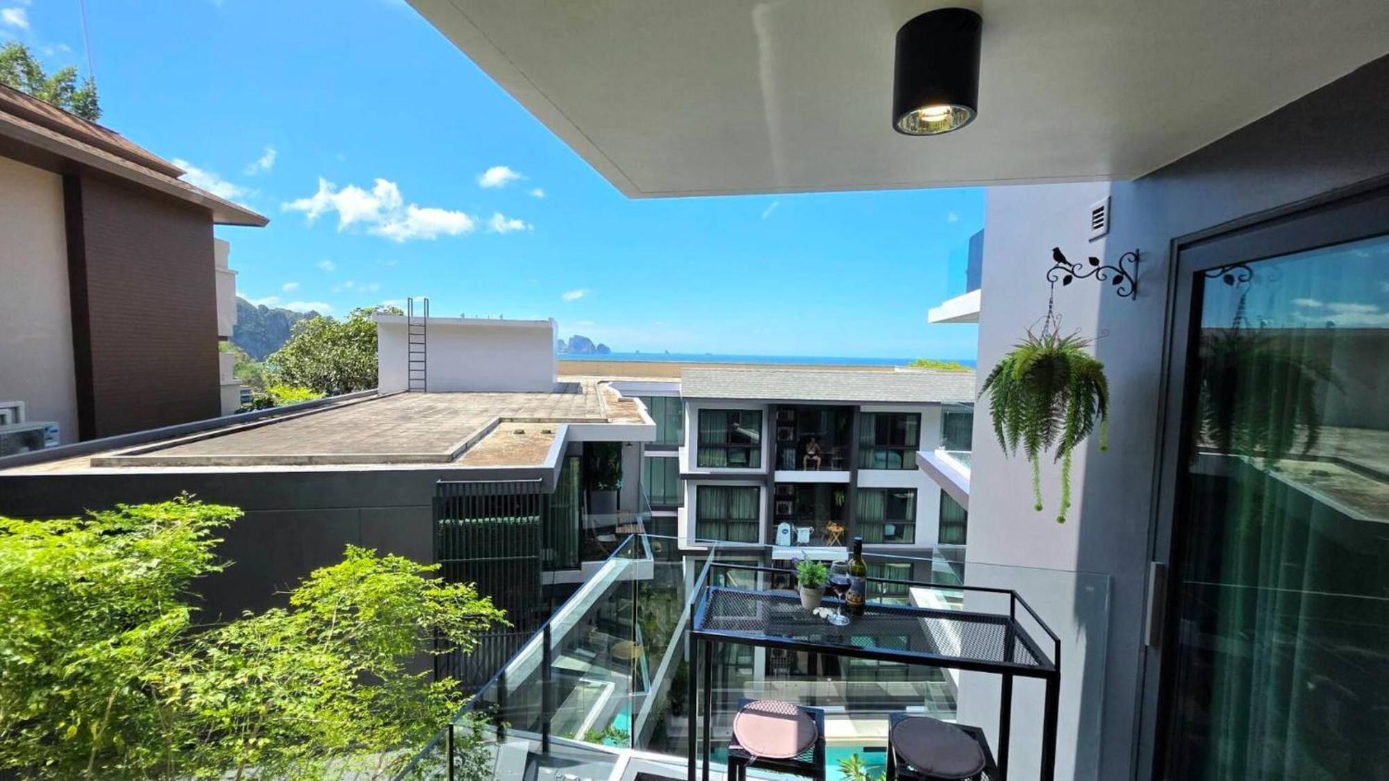 Room In Apartment - A301- Forest View Corner Unit 1Br-1Bath Ao Nang Buitenkant foto