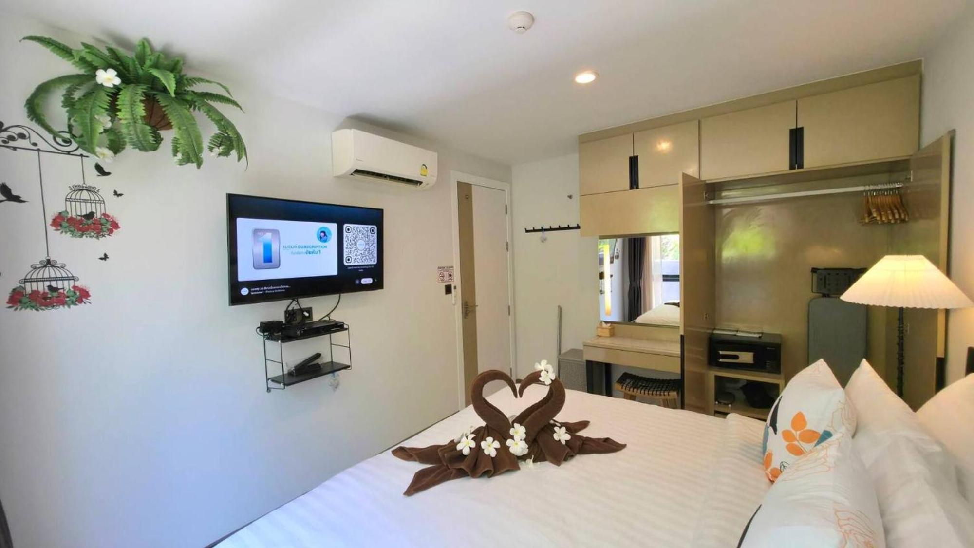 Room In Apartment - A301- Forest View Corner Unit 1Br-1Bath Ao Nang Buitenkant foto