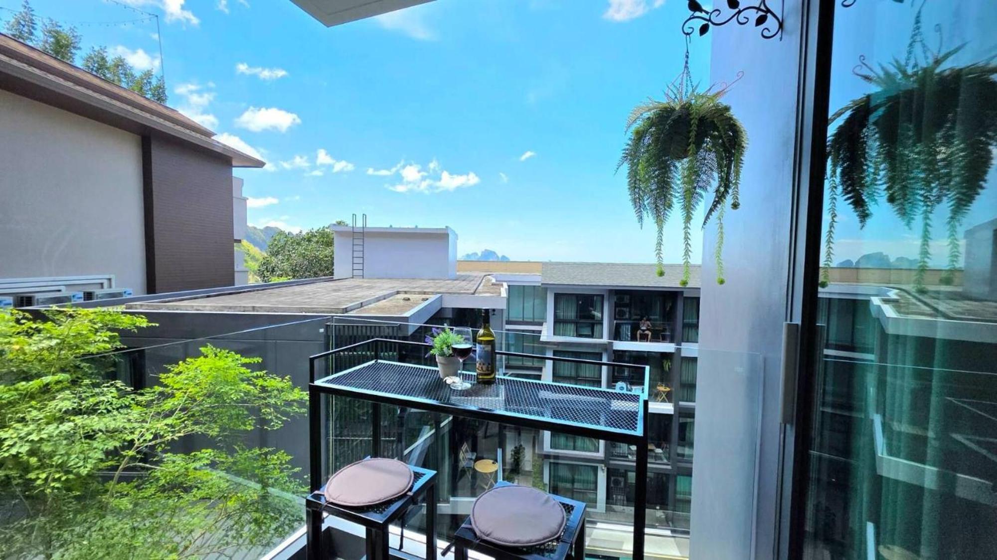 Room In Apartment - A301- Forest View Corner Unit 1Br-1Bath Ao Nang Buitenkant foto