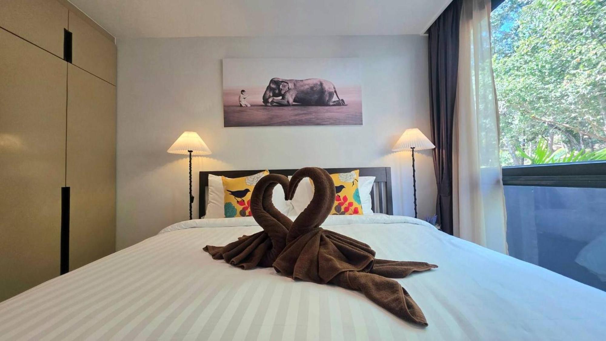Room In Apartment - A301- Forest View Corner Unit 1Br-1Bath Ao Nang Buitenkant foto