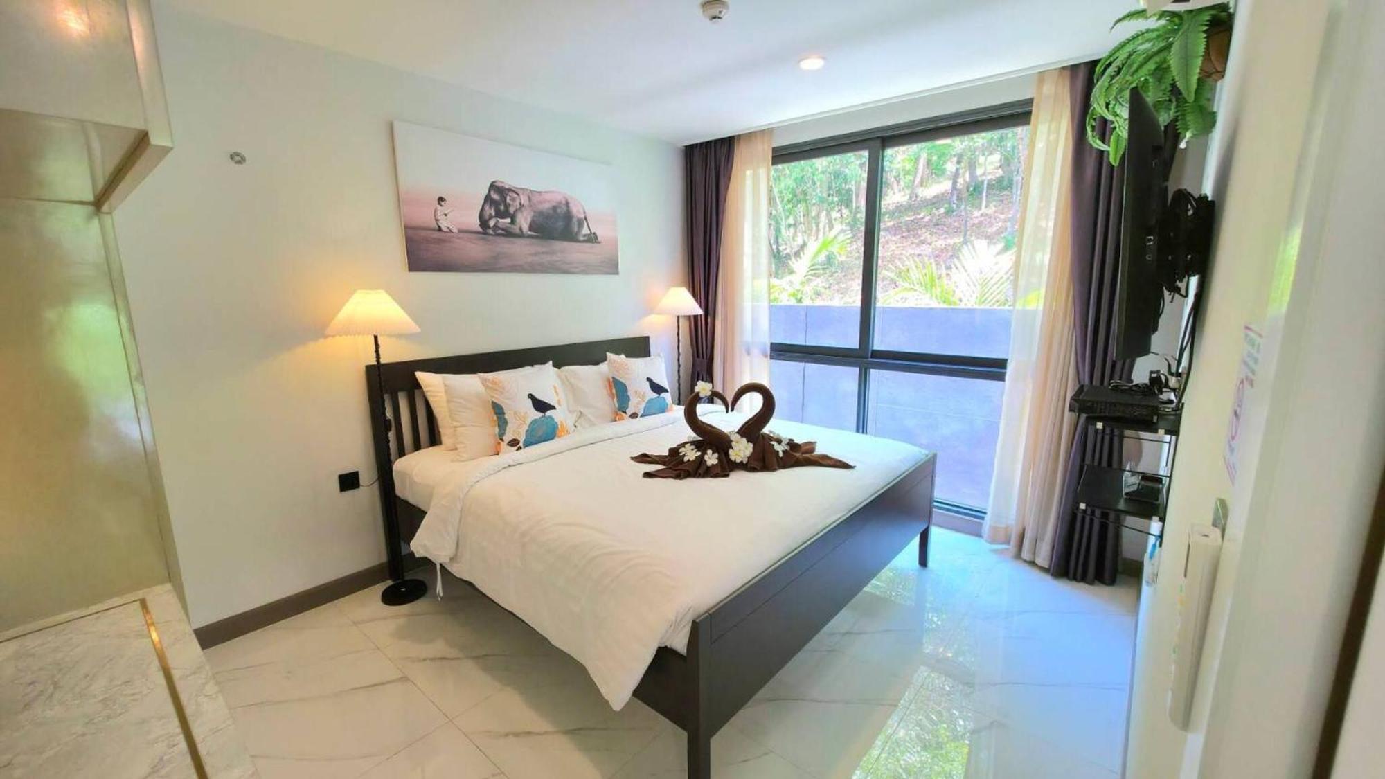 Room In Apartment - A301- Forest View Corner Unit 1Br-1Bath Ao Nang Buitenkant foto