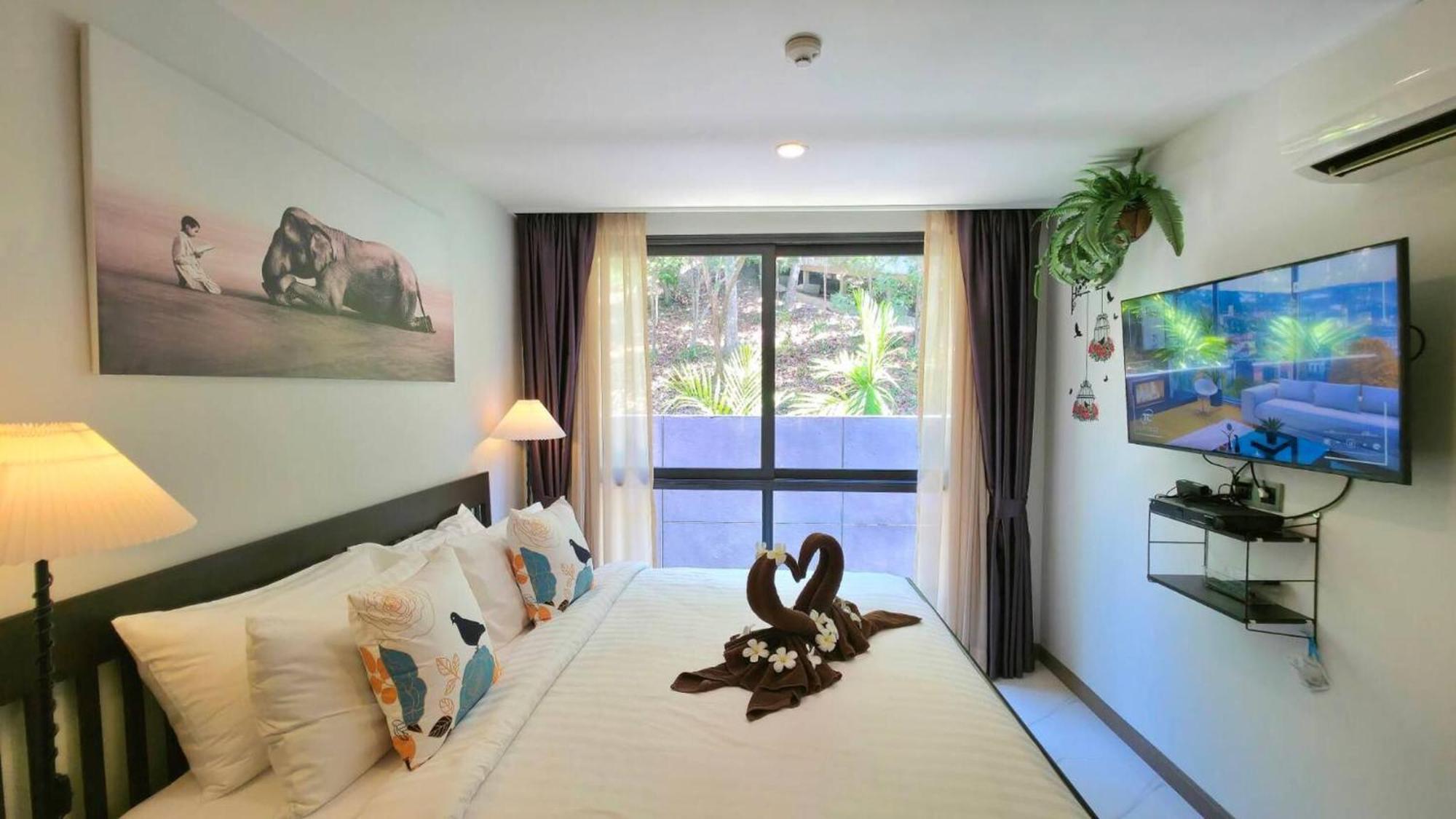 Room In Apartment - A301- Forest View Corner Unit 1Br-1Bath Ao Nang Buitenkant foto