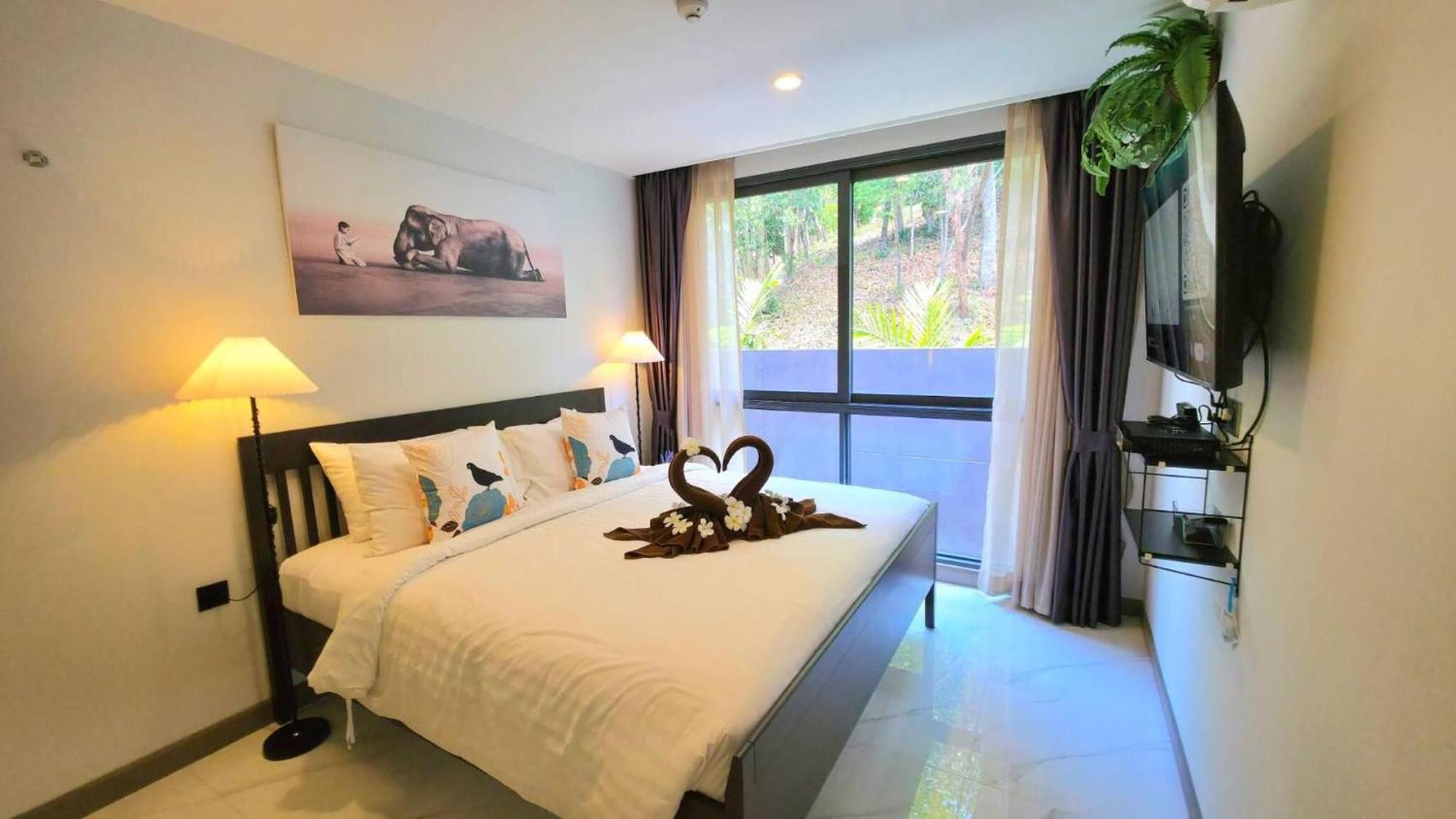 Room In Apartment - A301- Forest View Corner Unit 1Br-1Bath Ao Nang Buitenkant foto