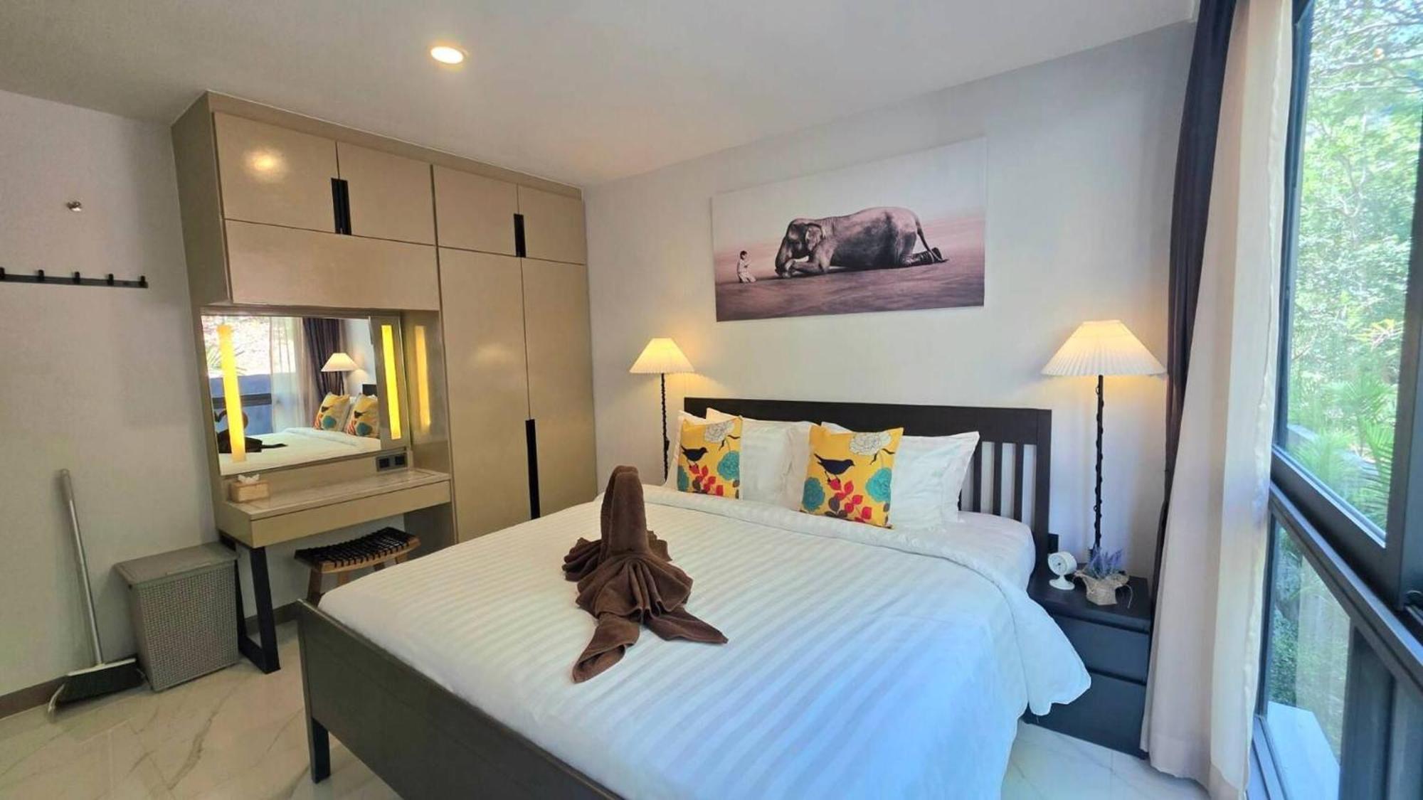 Room In Apartment - A301- Forest View Corner Unit 1Br-1Bath Ao Nang Buitenkant foto