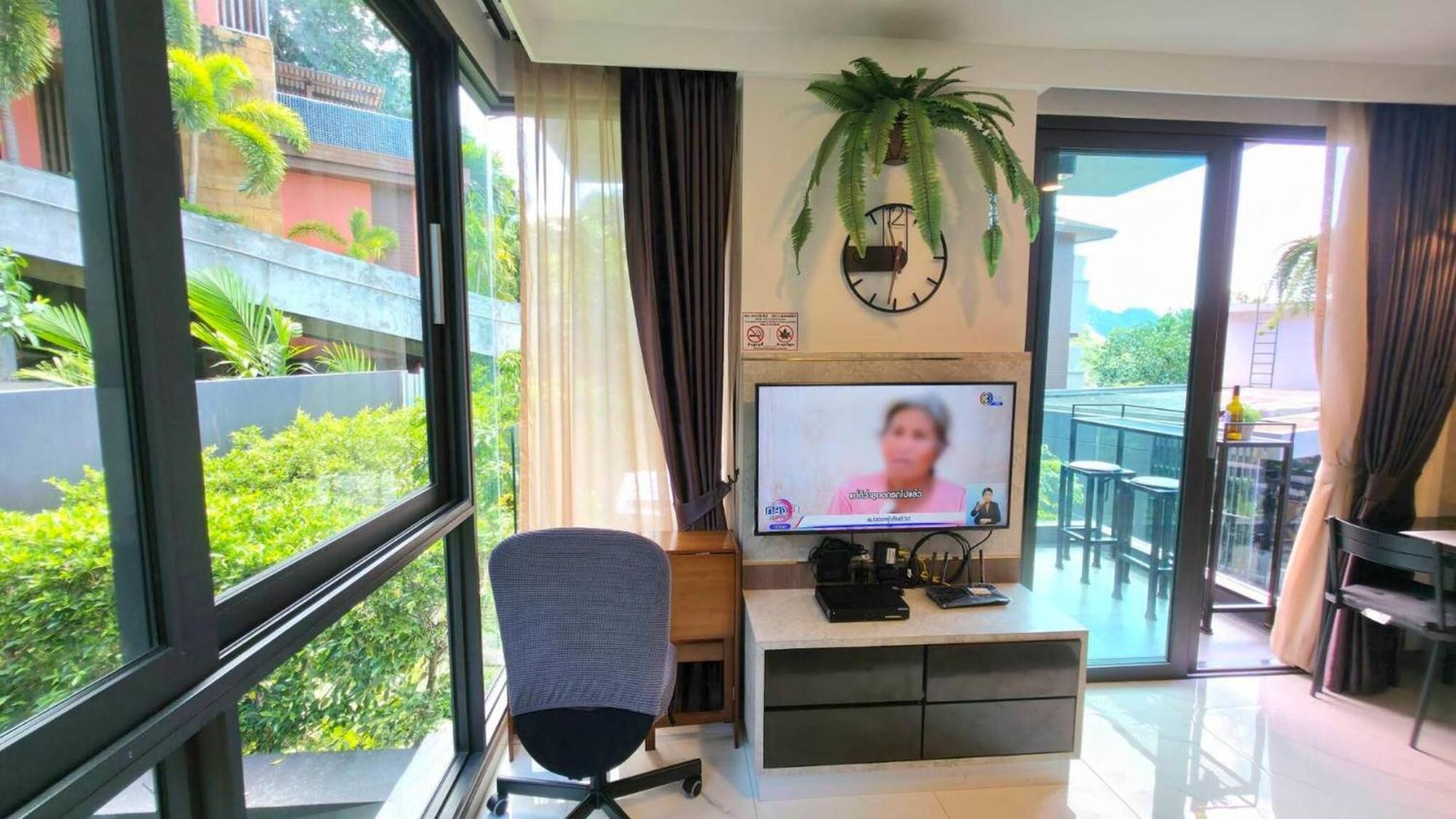 Room In Apartment - A301- Forest View Corner Unit 1Br-1Bath Ao Nang Buitenkant foto