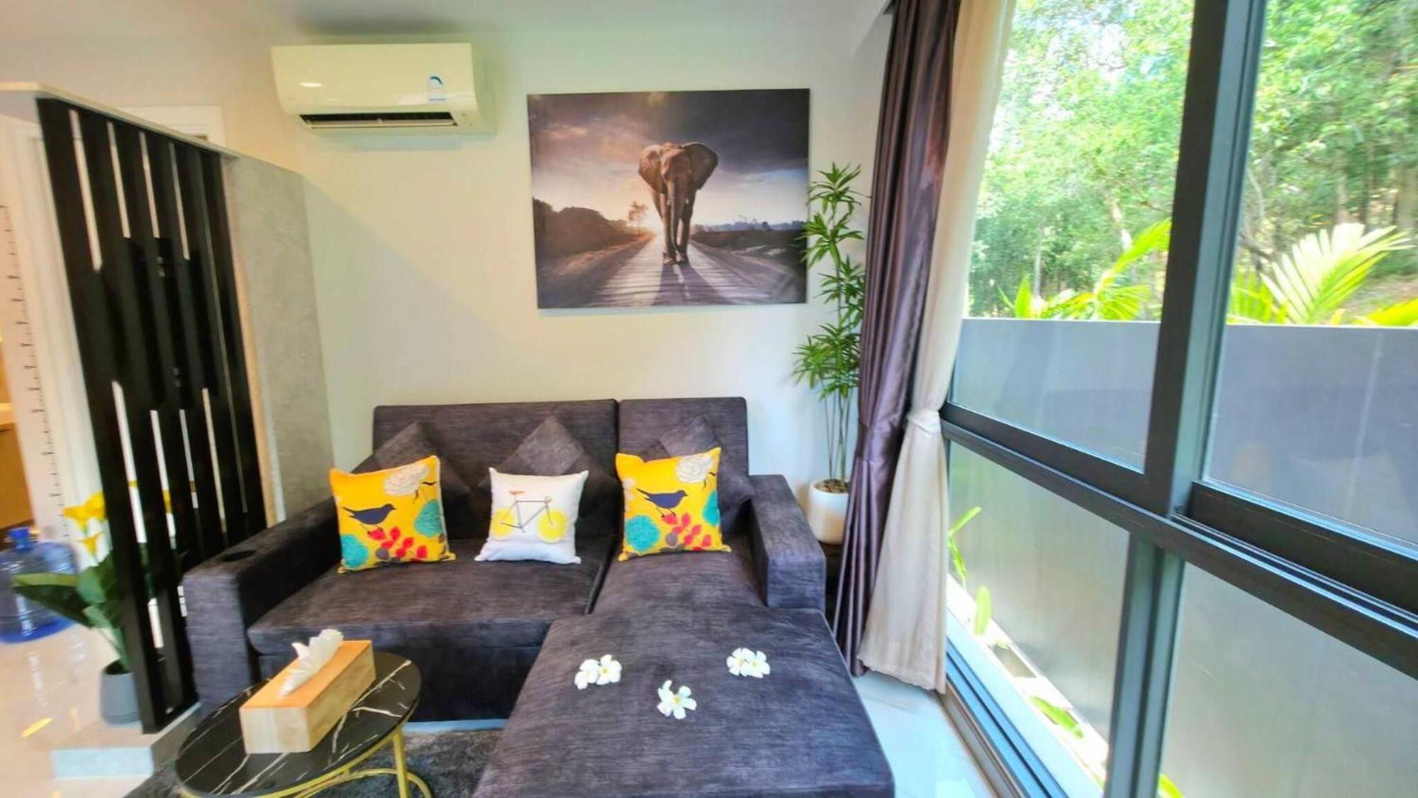 Room In Apartment - A301- Forest View Corner Unit 1Br-1Bath Ao Nang Buitenkant foto
